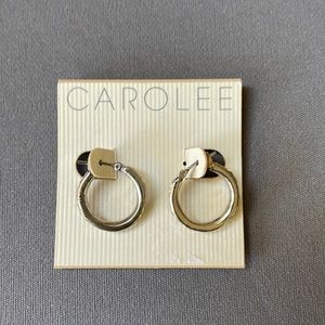 Carolee hoop earrings